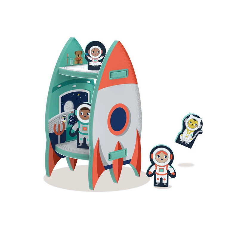 Storytime Toys 3D Space Ship Play Puzzle 2 Storytime Toys 3D Space Ship Play Puzzle - Image 2