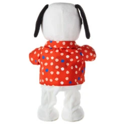 Hallmark Peanuts® Sunshine Vibe Snoopy Musical Plush With Motion, 13.5" -Toy Store Animated Snoopy Stuffed Animal in Polka Dot Shirt 1PAJ3530 03