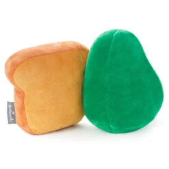 Hallmark Better Together Avocado And Toast Magnetic Plush, 5" -Toy Store Avocado and Toast Magnetic Plush 1KID2091 03