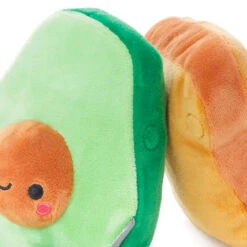 Hallmark Better Together Avocado And Toast Magnetic Plush, 5" -Toy Store Avocado and Toast Magnetic Plush 1KID2091 05