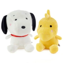 Hallmark Better Together Peanuts® Snoopy And Woodstock Magnetic Plush, 5.25" -Toy Store Better Together Peanuts Snoopy Woodstock Magnetic Plush 1BTG1003 04