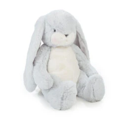 Bunnies By The Bay Little Nibble Gray Bunny Stuffed Animal, 12" -Toy Store Bunnies by the Bay Gray Bunny Stuffed Animal 100430 03