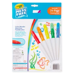 Crayola® Color Wonder Paintbrush Pens And Drawing Pad Set -Toy Store Color Wonder Paintbrush Pens and Paper Set 11CRA2009 04