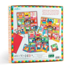 Eeboo Cozy Cottage Bingo Game -Toy Store Cozy Cottage Bingo Game BOCZY 03