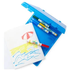 Crayola Color Wonder Stow And Go Studio -Toy Store Crayola Color Wonder Stow and Go Paper and Markers 752580 03