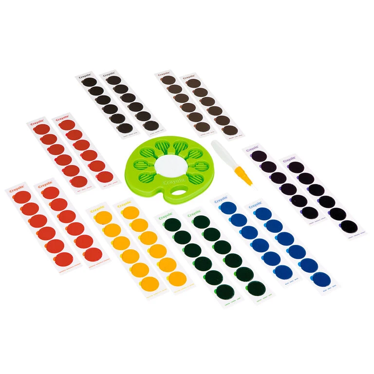 Crayola® Pop & Paint Washable Watercolor Palette 2 Crayola® Pop & Paint Washable Watercolor Palette - Image 2