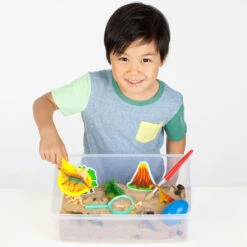 Faber-Castell Creativity Kids Sensory Bin Dinosaur Dig Play Set -Toy Store Creativity for Kids Sensory Play Dinosaur Kit 6283000 04