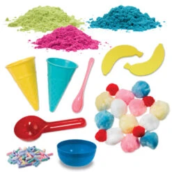 Faber-Castell Creativity For Kids Sensory Bin Ice Cream Shop Play Set -Toy Store Creativity for Kids Sensory Play Ice Cream Shop Kit 6280000 02
