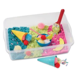 Faber-Castell Creativity For Kids Sensory Bin Ice Cream Shop Play Set -Toy Store Creativity for Kids Sensory Play Ice Cream Shop Kit 6280000 03