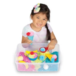 Faber-Castell Creativity For Kids Sensory Bin Ice Cream Shop Play Set -Toy Store Creativity for Kids Sensory Play Ice Cream Shop Kit 6280000 04