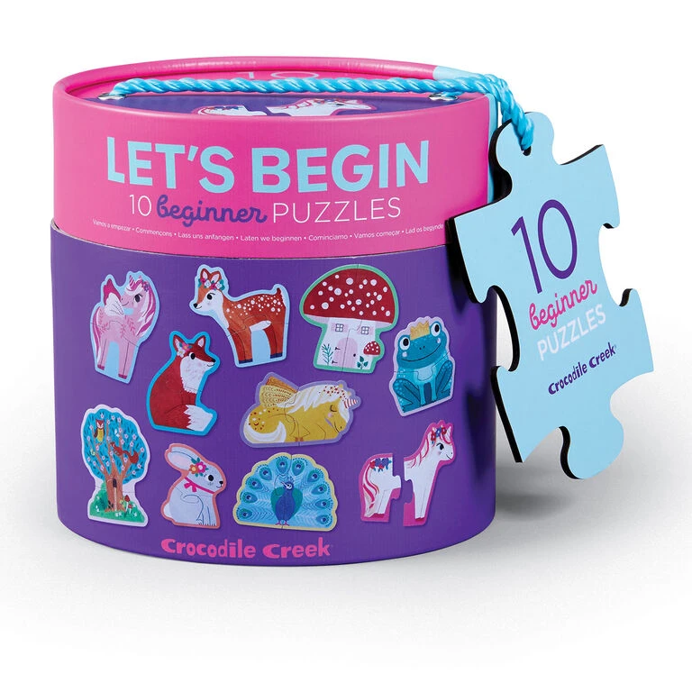 Crocodile Creek Unicorns And More 2-Piece Beginner Puzzles For Kids, Set Of 10 2 Crocodile Creek Unicorns And More 2-Piece Beginner Puzzles For Kids, Set Of 10 - Image 2