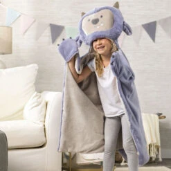 Demdaco Growl Pal Wearable Monster Blanket 5 Demdaco Growl Pal Wearable Monster Blanket -Toy Store Demdaco Growl Pal Wearable Monster Blanket 5004830011 03
