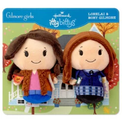 Hallmark Itty Bittys® Gilmore Girls Lorelai And Rory Gilmore Plush, Set Of 2 -Toy Store Gilmore Girls Rory and Lorelai Plush itty bittys 1KDD2138 03
