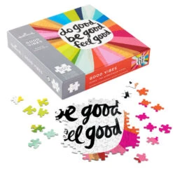 Hallmark Good Vibes 550-Piece Jigsaw Puzzle -Toy Store Good Vibes Colorful Rays 550Piece Jigsaw Puzzle 1PUZ1440 02