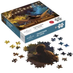 Hallmark Channel Together In Love 1000-Piece Puzzle -Toy Store Hallmark Channel Couple on Hammock 1000Piece Puzzle 1HKC2264 02