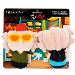 Hallmark Itty Bittys® Friends Joey And Monica Plush, Set Of 2 -Toy Store Joey and Monica Turkey Heads Plush Friends itty bittys 1KDD2071 03
