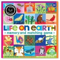 Eeboo Life On Earth Memory And Matching Game
