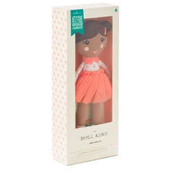 Hallmark Little World Changers™ And Kind Culture Co. The Doll Kind Dark Skin Girl, 12" -Toy Store Little World Changers Dark Skin Girl Doll With Tokens 1KID2086 06