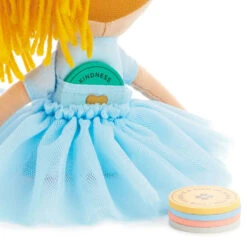 Hallmark Little World Changers™ And Kind Culture Co. The Doll Kind Light Skin Girl, 12" -Toy Store Little World Changers Light Skin Girl Doll With Tokens 1KID2085 03