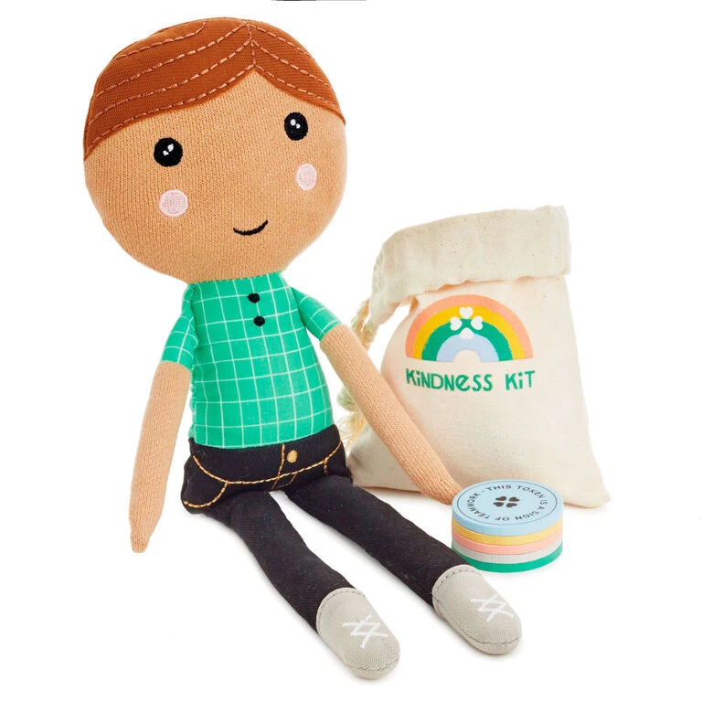 Hallmark Little World Changers™ And Kind Culture Co. The Doll Kind Boy, 12" 1 Hallmark Little World Changers™ And Kind Culture Co. The Doll Kind Boy, 12"