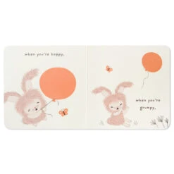 Hallmark MopTops Angora Bunny Stuffed Animal With You Are Loved Board Book -Toy Store MopTops Plush Bunny Stuffed Animal Board Book 1KID1531 06