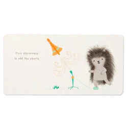 Hallmark MopTops Porcupine Stuffed Animal With You Are Curious Board Book -Toy Store MopTops Plush Porcupine Stuffed Animal Board Book 1KID1536 06