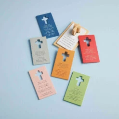 Mud Pie Children's Prayer Puzzle Stacker, Set Of 8 -Toy Store Mud Pie Prayer Puzzle Stacker 10760202 03