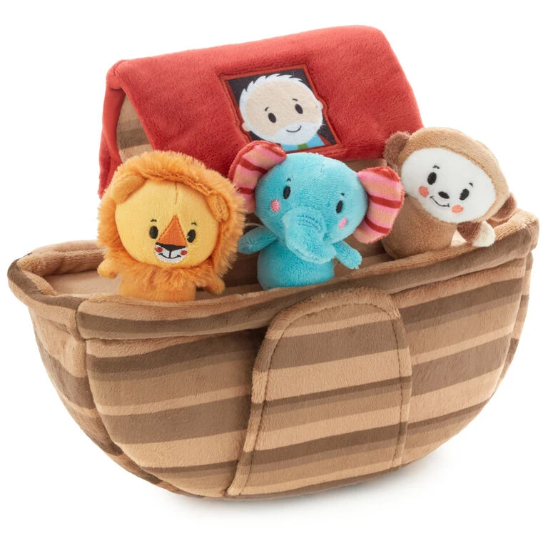 Hallmark Noah's Ark And Animals Plush Playset, 7 Pieces 1 Hallmark Noah's Ark And Animals Plush Playset, 7 Pieces