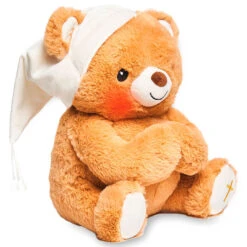 Paws For Prayer Bear Stuffed Animal With Music And Light, 10" H -Toy Store Paws for Prayer Bear Plush With Music and Light CB86755 03