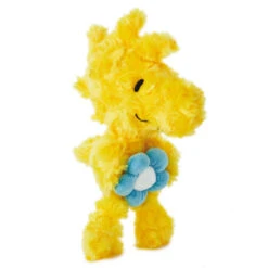 Hallmark Peanuts® Woodstock With Flower Stuffed Animal, 6.5"