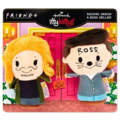 Hallmark Itty Bittys® Friends Ross And Rachel Plush, Set Of 2 -Toy Store Ross and Rachel Plush Friends itty bittys 1KDD2070 03