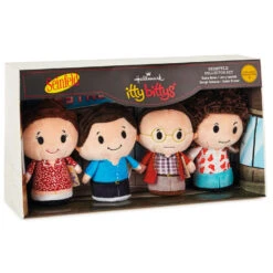 Hallmark Itty Bittys® Seinfeld Collector Set Plush, Set Of 4 -Toy Store Set of 4 Seinfeld Plush itty bittys 1KDD2083 03