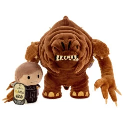 Hallmark Itty Bittys® Star Wars: Return Of The Jedi™ Luke Skywalker™ And Rancor™ Plush Collector Set Of 2 -Toy Store Star Wars Luke Skywalker and Rancor Plush itty bittys 1KDD2137 06
