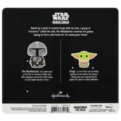 Hallmark Itty Bittys® Star Wars™ The Mandalorian™ And Grogu™ Plush, Set Of 2 -Toy Store Star Wars Mandalorian and Grogu Plush itty bittys 2Pack 1KDD2106 04