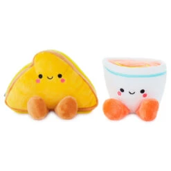Hallmark Better Together Tomato Soup And Grilled Cheese Magnetic Plush, 5" -Toy Store Tomato Soup and Grilled Cheese Magnetic Plush 1KID2089 03