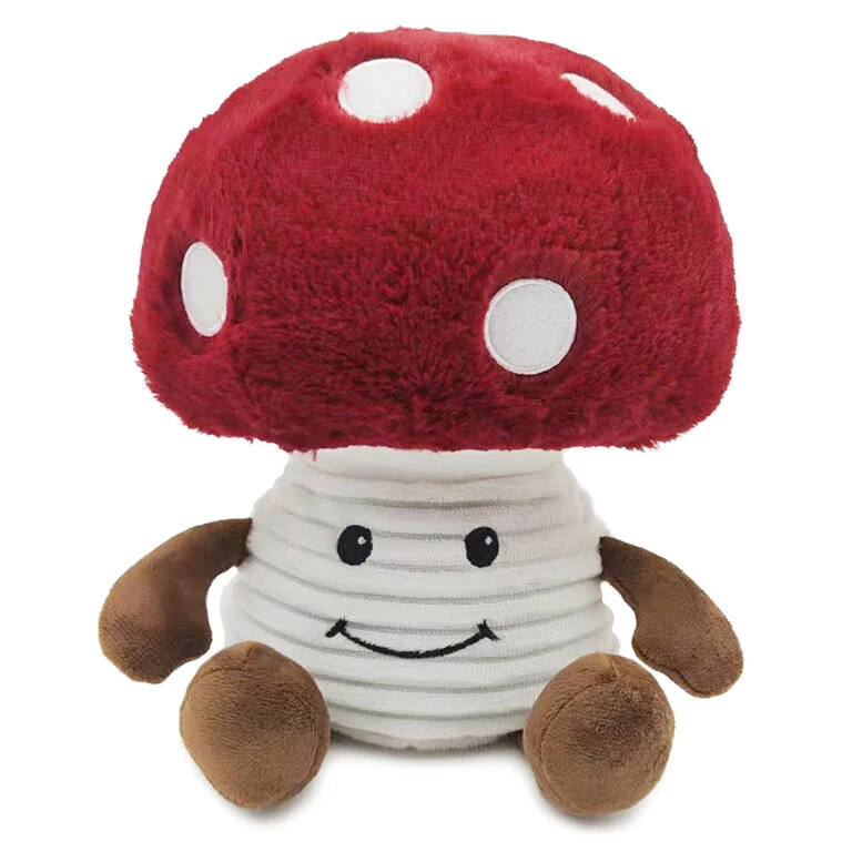 Warmies Heatable Scented Mushroom Stuffed Animal, 13" 1 Warmies Heatable Scented Mushroom Stuffed Animal, 13"
