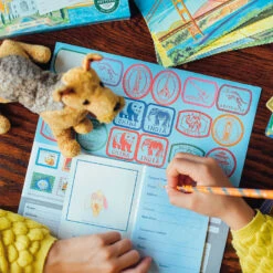 Eeboo World Traveler Pretend Play Set -Toy Store World Traveler Pretend Play Set IMPTR2 04