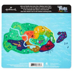 Hallmark Itty Bittys® DreamWorks Animation Trolls World Tour Satin And Chenille Plush, Set Of 2 -Toy Store itty bittys Trolls World Tour Satin Chenille Stuffed Animals Set 1KDD1982 04